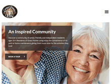 Tablet Screenshot of gracepointeliving.com